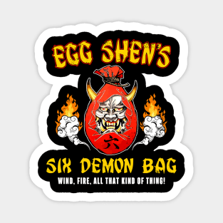 Six Demon Bag (Black Print) Sticker